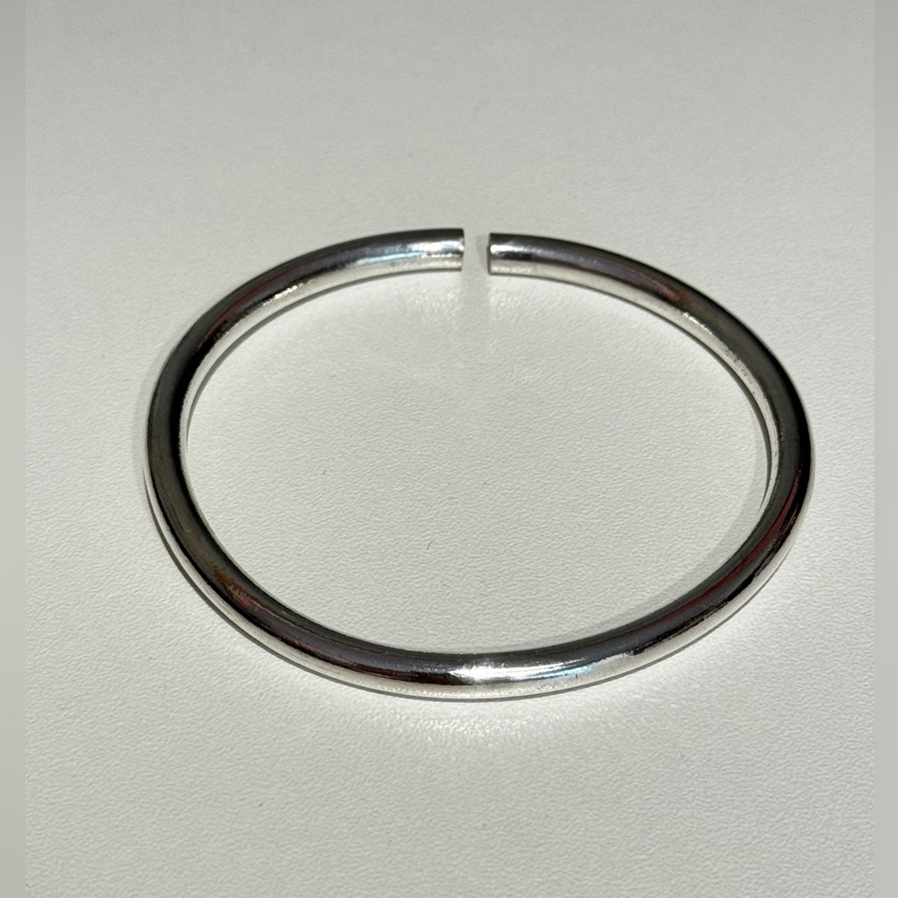 Silver Bangle Bracelet Adjustable Silver 999 - image 1